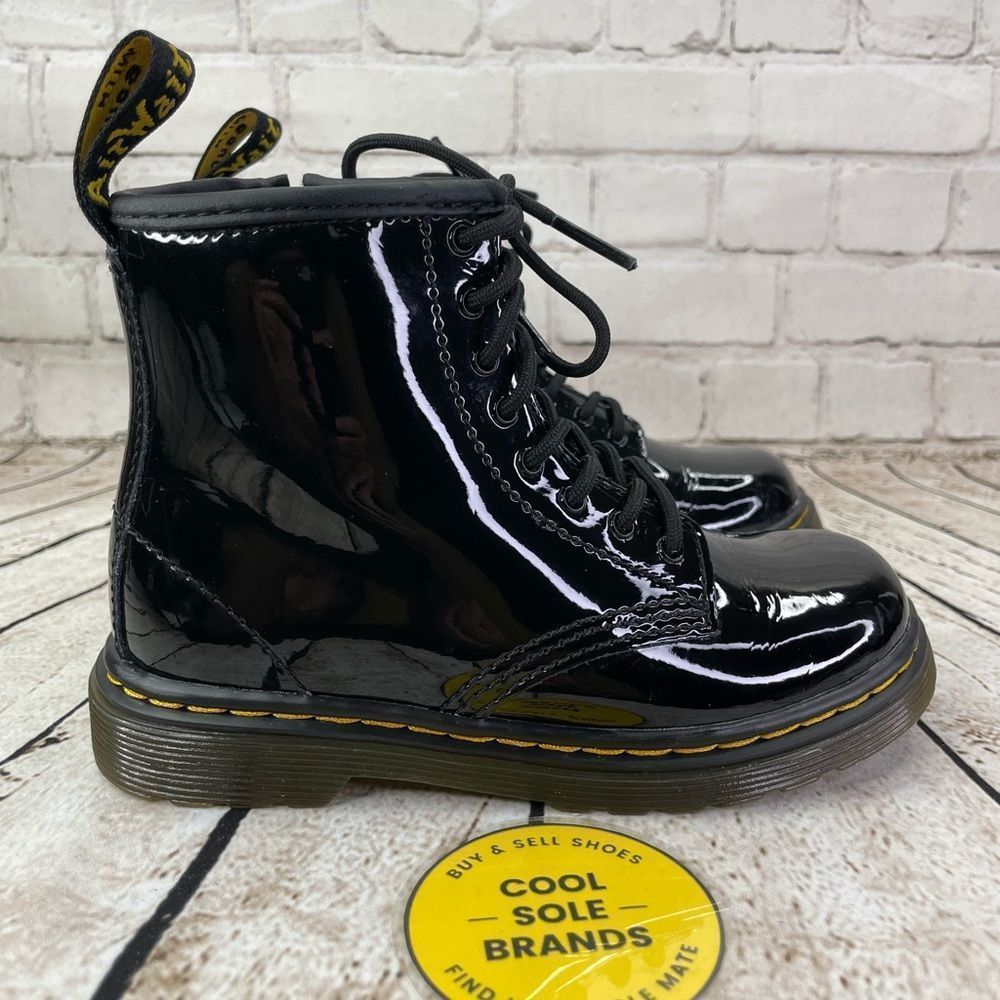 Dr. Martens black boots. Size 10.  Toddler